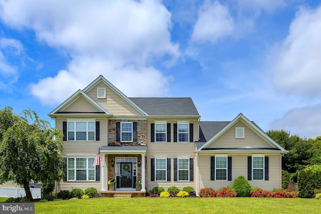 229 Lakshman Trl, Dover, DE 19904 - view of front facade featuring a front lawn