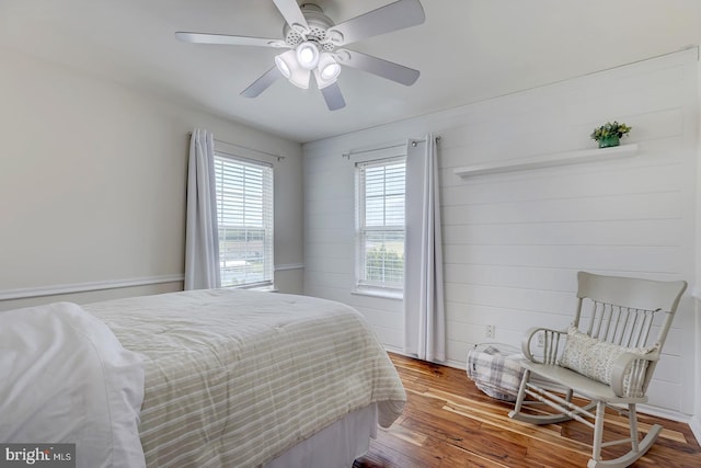 229 Lakshman Trl, Dover, DE 19904 - bedroom featuring wood finished floors and ceiling fan