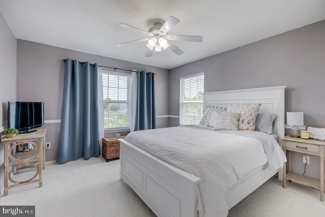 229 Lakshman Trl, Dover, DE 19904 - bedroom featuring light carpet and ceiling fan