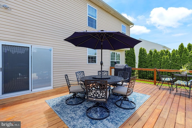 229 Lakshman Trl, Dover, DE 19904 - deck with outdoor dining area and grilling area