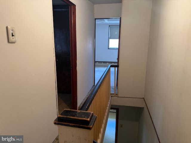 914 Fernon St, Philadelphia, PA 19148 - hall featuring a baseboard heating unit