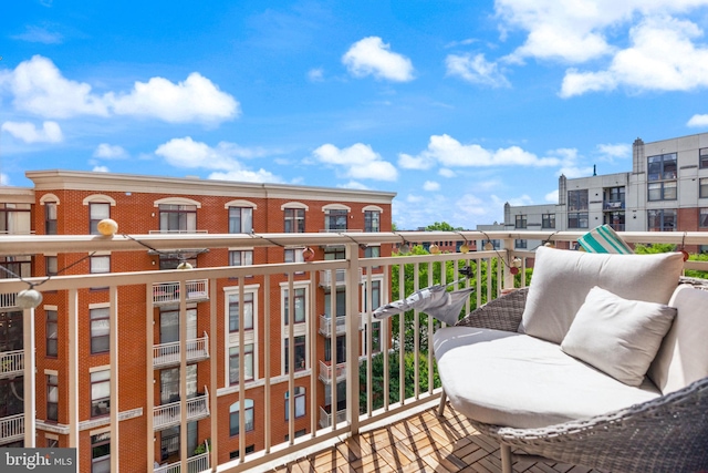 1201 N Garfield St Unit 604, Arlington, VA 22201 - view of balcony
