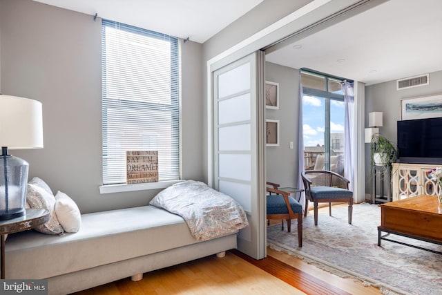 1201 N Garfield St Unit 604, Arlington, VA 22201 - bedroom featuring wood finished floors