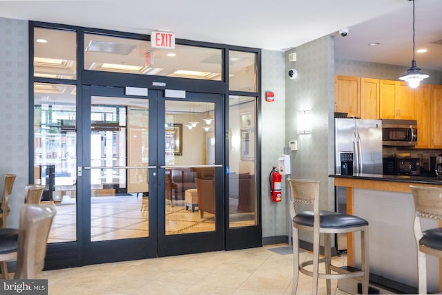 1201 N Garfield St Unit 604, Arlington, VA 22201 - community lobby with a surveillance system