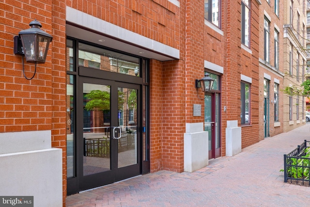 1201 N Garfield St Unit 604, Arlington, VA 22201 - property entrance with brick siding