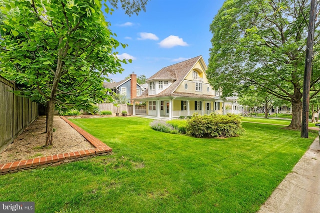 3700 Underwood St, Chevy Chase, MD 20815 - rear view of house featuring a porch