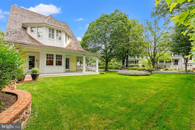 3700 Underwood St, Chevy Chase, MD 20815 - back of property with a lawn