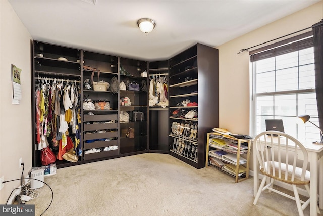 3441 Eagle Ridge Dr, Woodbridge, VA 22191 - spacious closet featuring carpet floors
