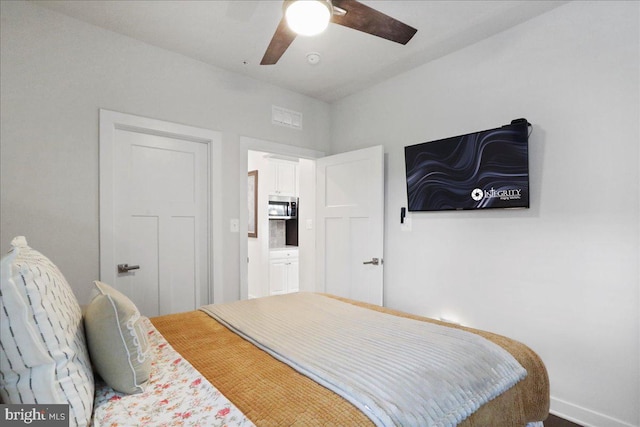 5829 Barts Way, Frederick, MD 21704 - bedroom featuring a ceiling fan and baseboards