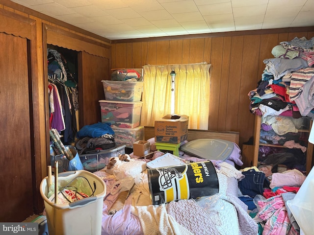 67 Fairfield St, Carlisle, PA 17013 - bedroom with wooden walls and a closet