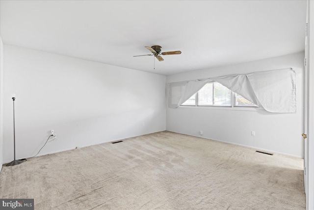 43 Windsor Ln, Willingboro, NJ 08046 - carpeted spare room with ceiling fan
