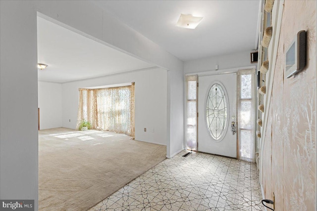 43 Windsor Ln, Willingboro, NJ 08046 - carpeted entrance foyer featuring plenty of natural light