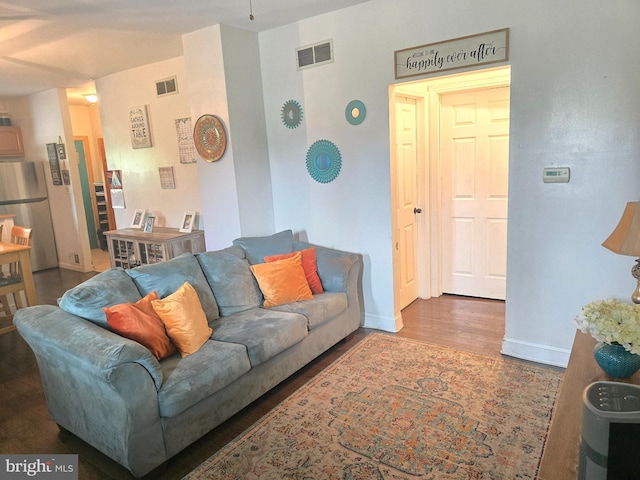 300 N Orchard Rd, Vineland, NJ 08360 - living area featuring wood finished floors and baseboards