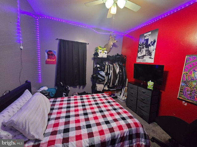 300 N Orchard Rd, Vineland, NJ 08360 - bedroom featuring carpet and ceiling fan