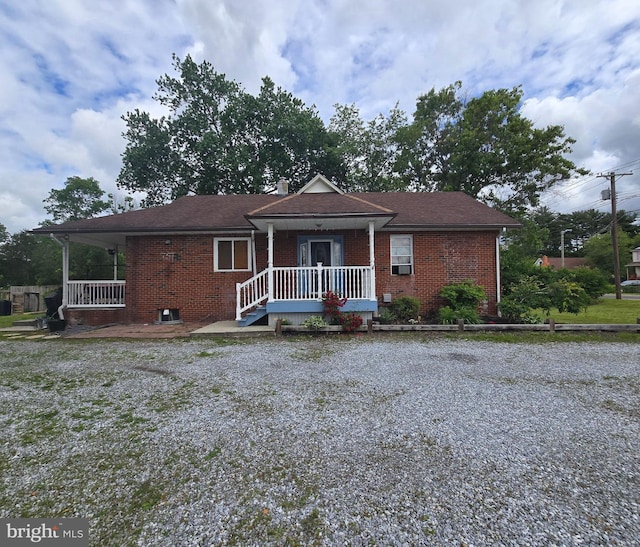 300 N Orchard Rd, Vineland, NJ 08360 - view of front facade with covered porch and brick siding
