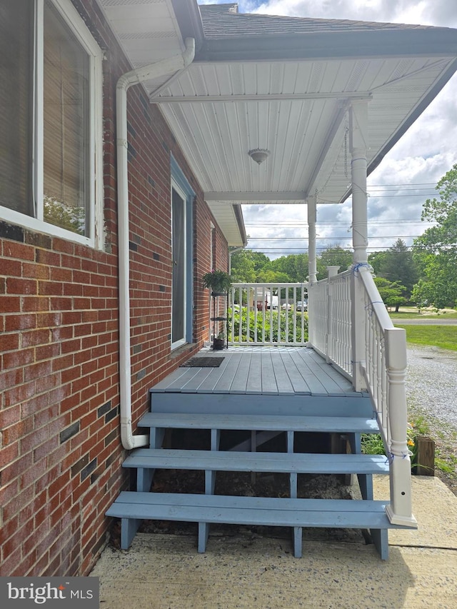 300 N Orchard Rd, Vineland, NJ 08360 - view of wooden porch