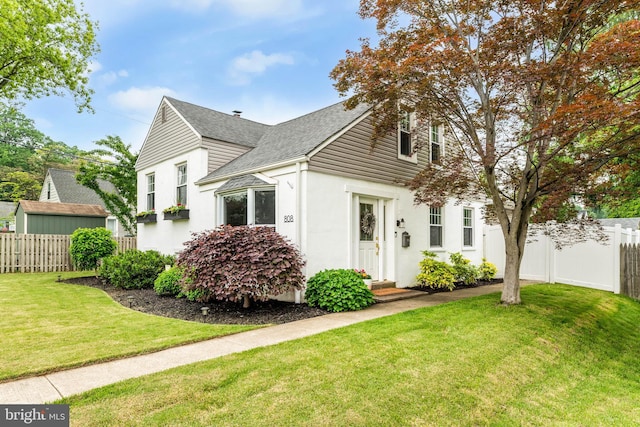 808 Scotia Rd, Philadelphia, PA 19128 - view of front of house with roof with shingles and stucco siding