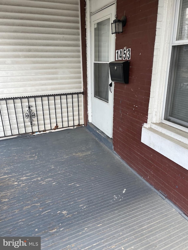 1453 N 60th, Philadelphia, PA 19151 - view of wooden terrace