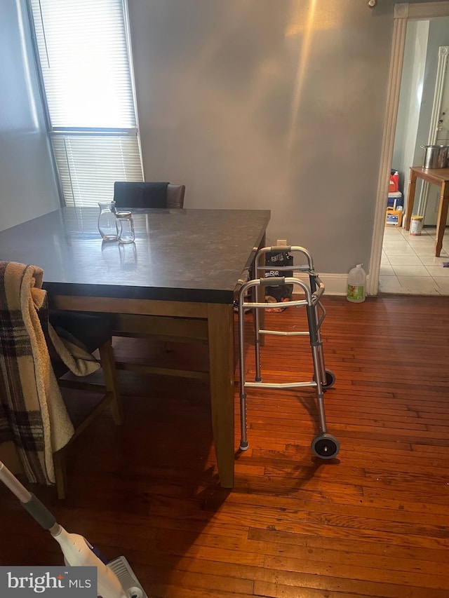 1453 N 60th, Philadelphia, PA 19151 - dining area featuring hardwood / wood-style flooring and baseboards
