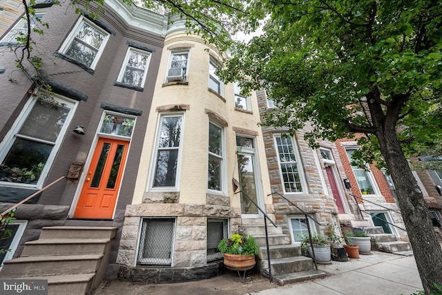 846 W 34th St W, Baltimore, MD 21211 - view of front of property with entry steps and stone siding