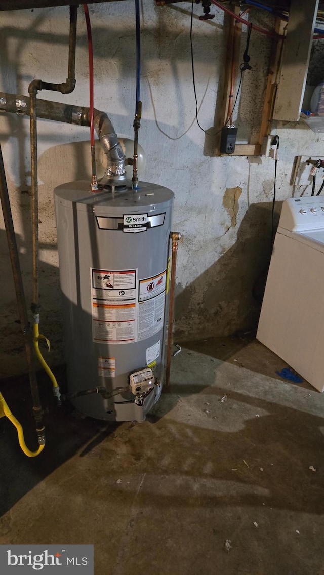4932 Gransback St, Philadelphia, PA 19120 - utilities featuring washer / clothes dryer and water heater