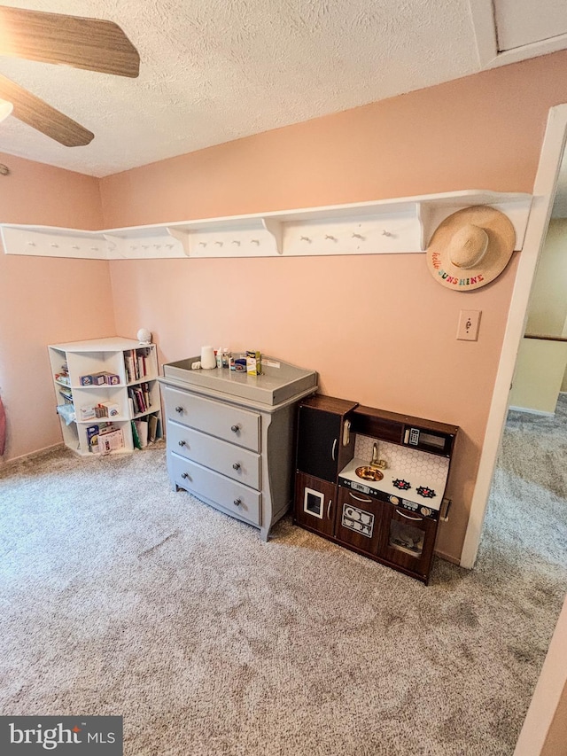8017 Cipher Row, Jessup, MD 20794 - carpeted bedroom featuring a textured ceiling