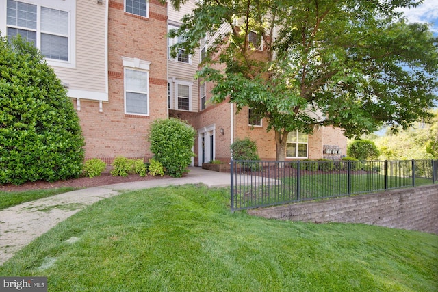 43415 Madison Renee Ter Unit 120, Ashburn, VA 20147 - view of front of property featuring brick siding
