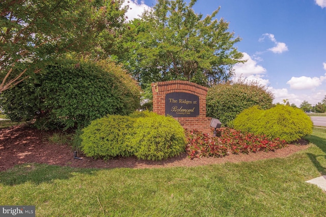 43415 Madison Renee Ter Unit 120, Ashburn, VA 20147 - community sign with a yard