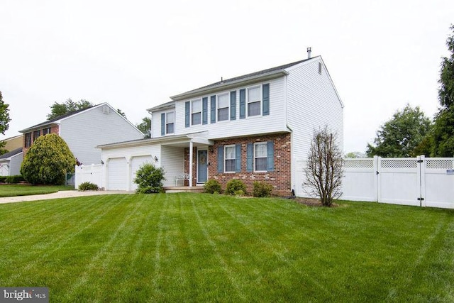 36 Covington Dr, Sicklerville, NJ 08081 - view of front of house with a garage and brick siding