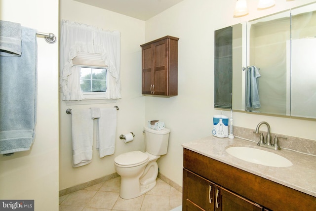 36 Covington Dr, Sicklerville, NJ 08081 - bathroom with vanity and tile patterned flooring