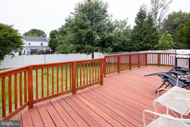 36 Covington Dr, Sicklerville, NJ 08081 - wooden terrace featuring grilling area