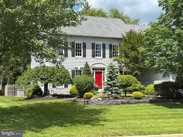 32 Eagleton Farm Rd, Newtown, PA 18940 - view of front of house featuring roof with shingles