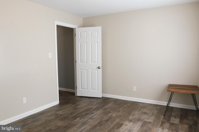 1000 Country Club Rd Unit 8, York, PA 17403 - empty room with dark wood-type flooring and baseboards