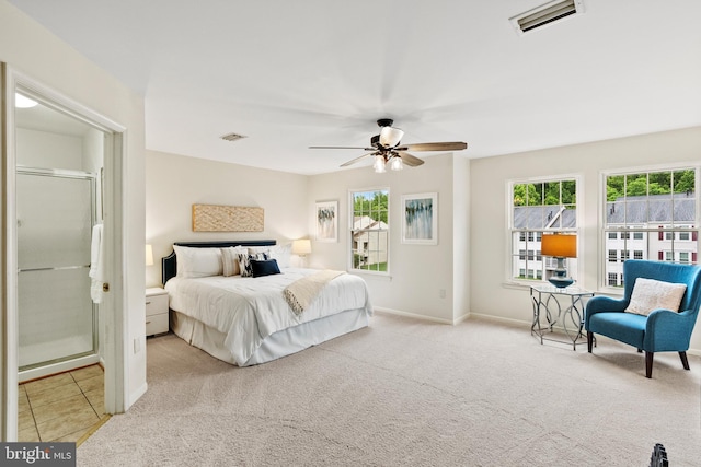 9217 Cardinal Forest Ln Unit 30, Lorton, VA 22079 - carpeted bedroom with baseboards and a ceiling fan