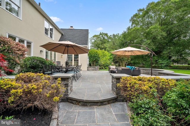 704 Turnbridge Rd, Wayne, PA 19087 - view of patio / terrace featuring an outdoor hangout area and outdoor dining area