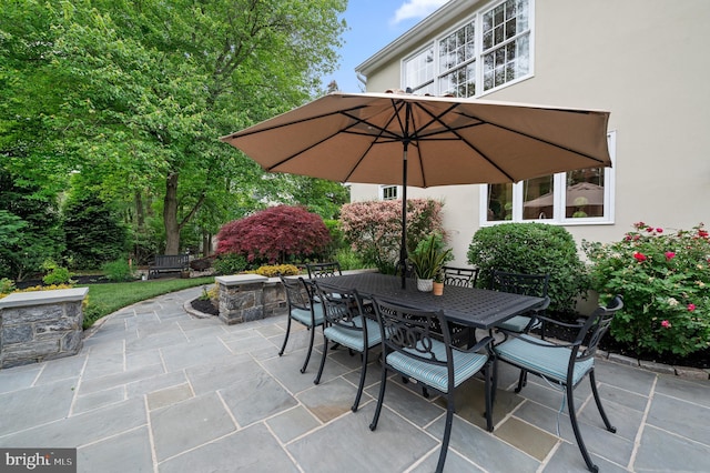 704 Turnbridge Rd, Wayne, PA 19087 - view of patio / terrace featuring outdoor dining area