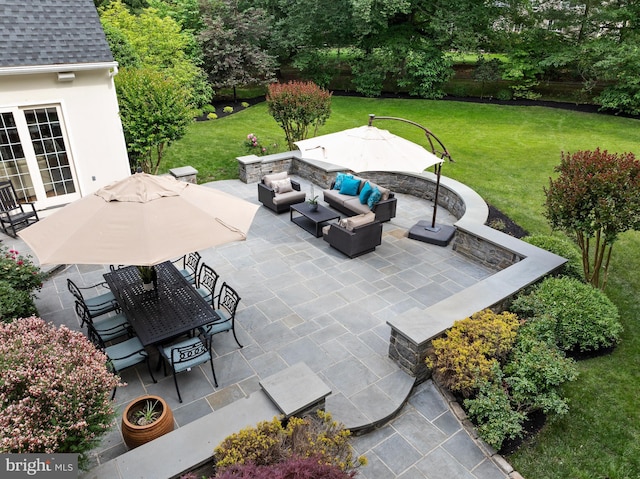 704 Turnbridge Rd, Wayne, PA 19087 - view of patio / terrace with an outdoor hangout area
