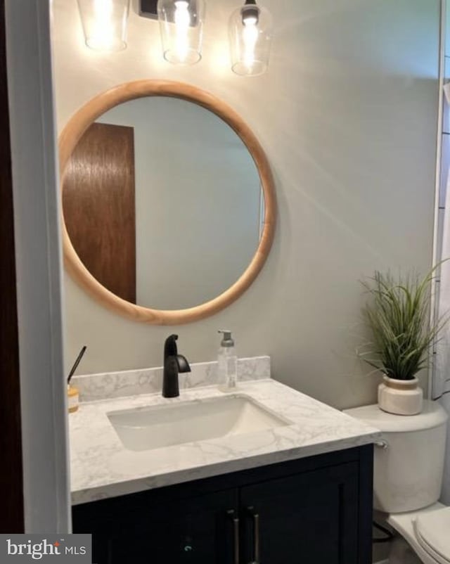 230 Eisenhower Dr, Orwigsburg, PA 17961 - bathroom featuring vanity and toilet