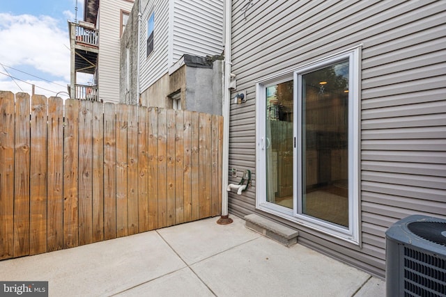 939 Sigel St, Philadelphia, PA 19148 - view of patio / terrace with cooling unit