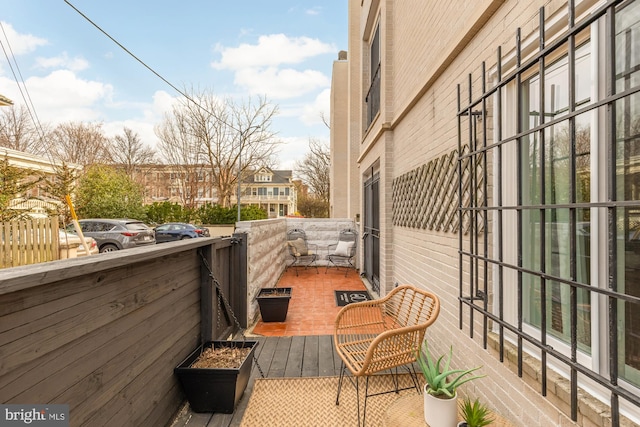 1801 Park Rd NW Unit 2, Washington, DC 20010 - view of wooden terrace