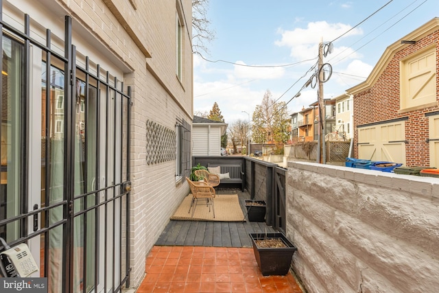1801 Park Rd NW Unit 2, Washington, DC 20010 - deck with a residential view