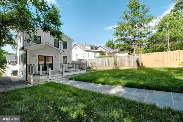 1427 Jackson St NE, Washington, DC 20017 - back of property with a deck and central AC