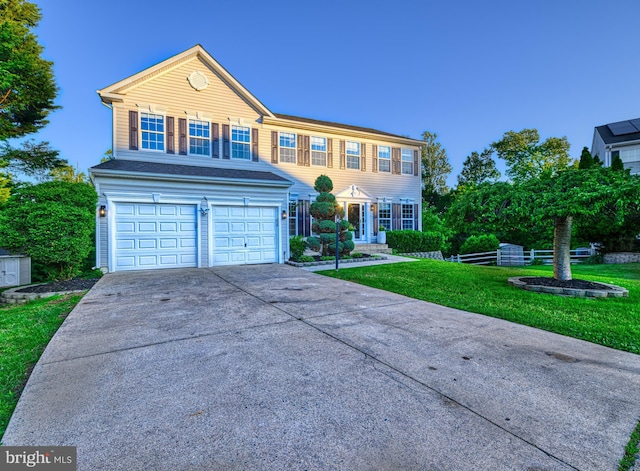 22 Thaxton Ct, Stafford, VA 22556 - view of front of home with an attached garage and driveway