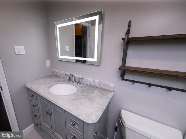 22 Thaxton Ct, Stafford, VA 22556 - half bath with vanity and toilet
