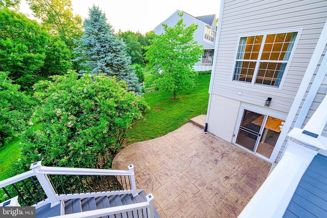 22 Thaxton Ct, Stafford, VA 22556 - view of patio featuring a wooden deck