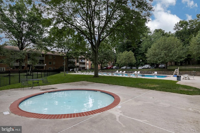 100 Winding Way Unit A-23, Downingtown, PA 19335 - community pool with a patio