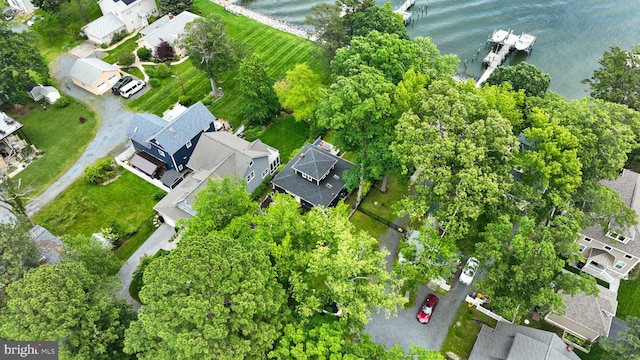 966 Walnut Ave, North Beach, MD 20714 - view of property location featuring a large body of water and nearby suburban area