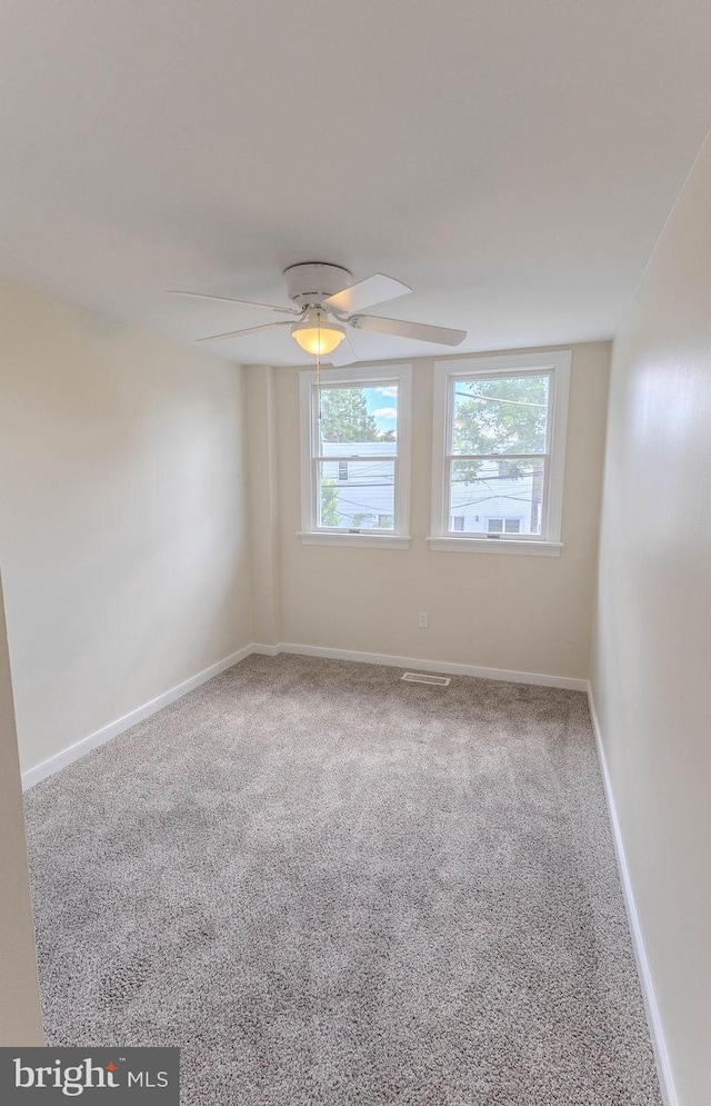 4128 Whiting Rd, Philadelphia, PA 19154 - unfurnished room featuring carpet, ceiling fan, and baseboards