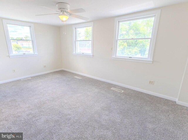 4128 Whiting Rd, Philadelphia, PA 19154 - carpeted spare room featuring ceiling fan and baseboards