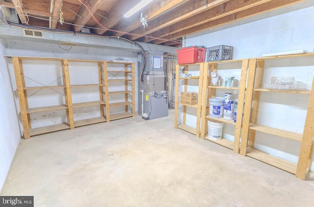 4128 Whiting Rd, Philadelphia, PA 19154 - unfinished basement featuring heating unit